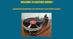 Desktop Screenshot of esotericsound.com